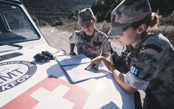 Soldates de la Swisscoy 